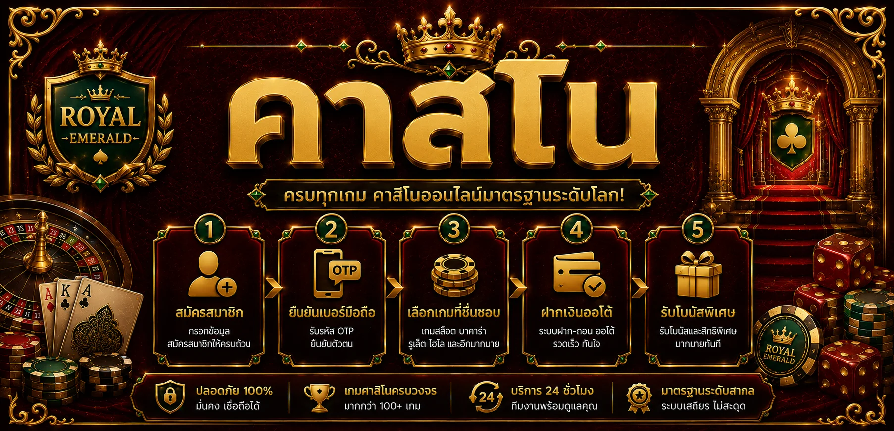 คาสิโนออนไลน์ LUCA999 บาคาร่าสดถ่ายทอดจากห้องจริง