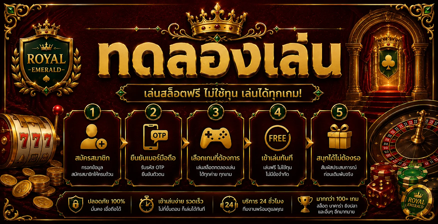 ทดลองเล่นสล็อตฟรี LUCA999 ไม่ต้องสมัครสมาชิก